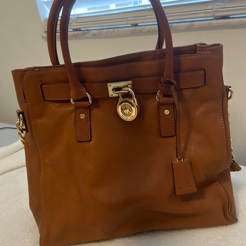 Michael Kors large brown handbag